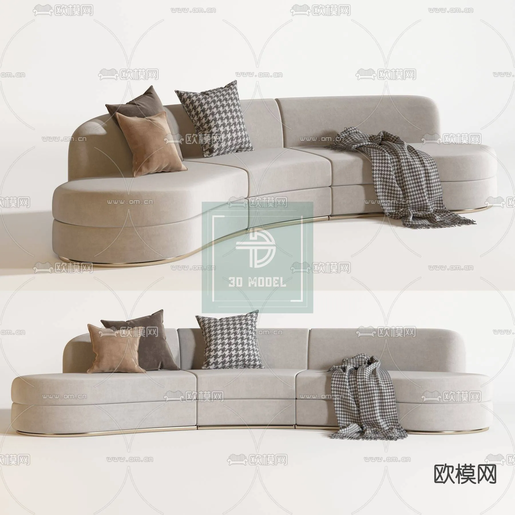 Sofa 3D Models - Modern Style - 063