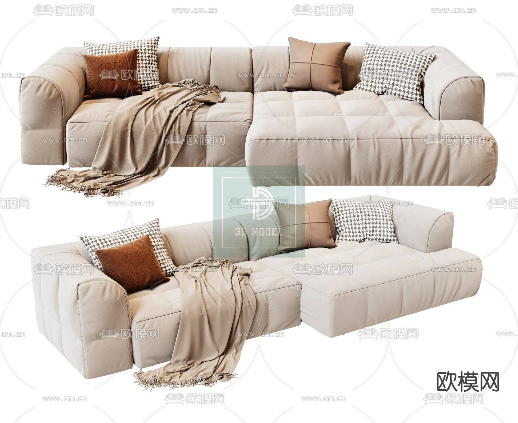 Sofa 3D Models - Modern Style - 066