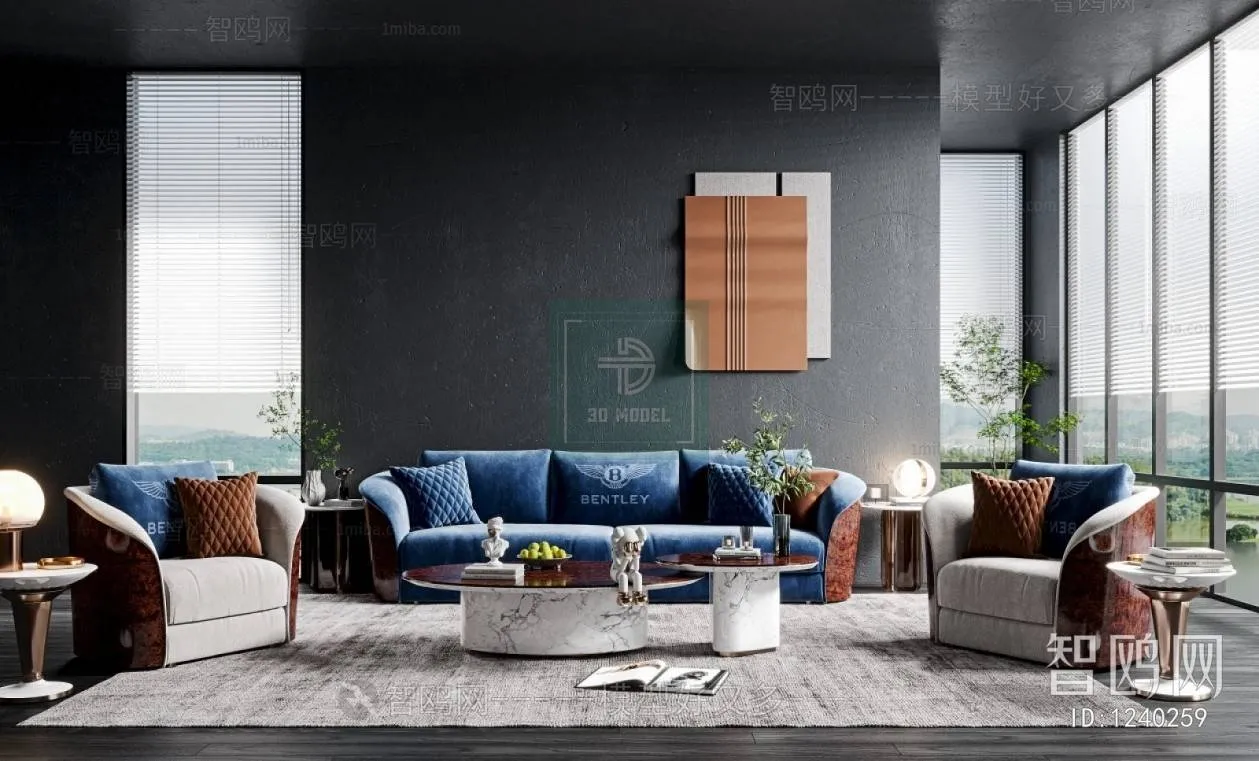 Sofa 3D Models - Modern Style - 072