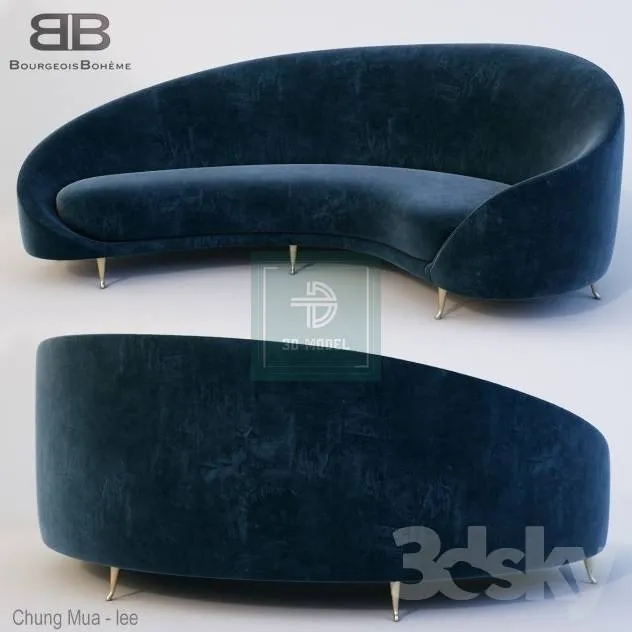 Sofa 3D Models - Modern Style - 087