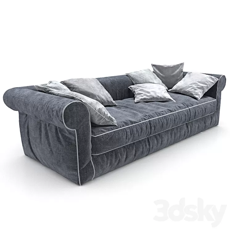 Sofa 48 - Baxter Alfred Soft 3D Model