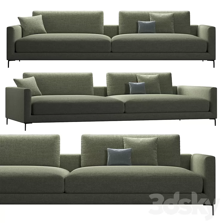 Sofa 5 by SIORI 3D Model Free