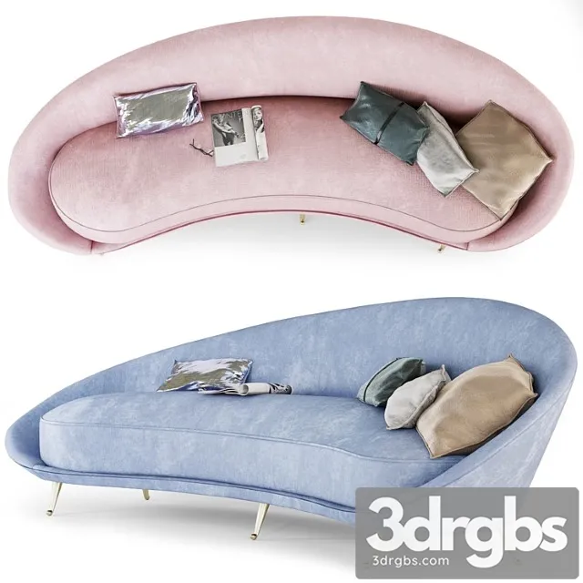 Sofa 656 3D Model Free