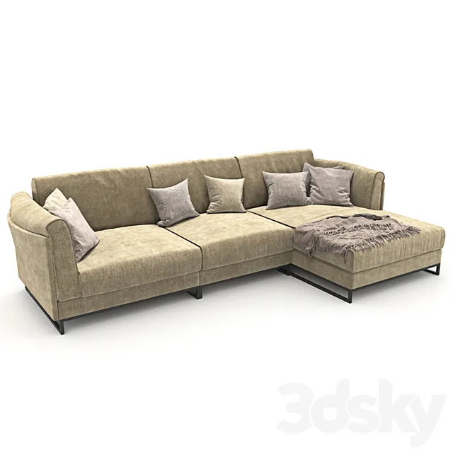 Sofa 77 - Natuzzi Armonia2788 3DModel