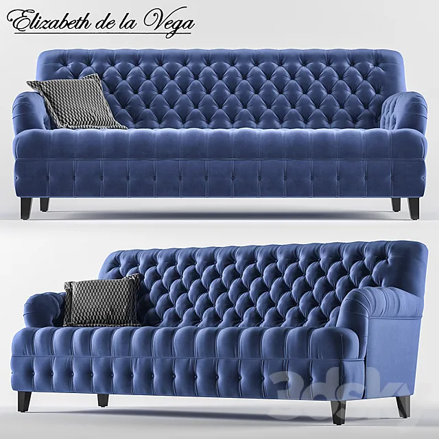 Sofa A45 3D Model