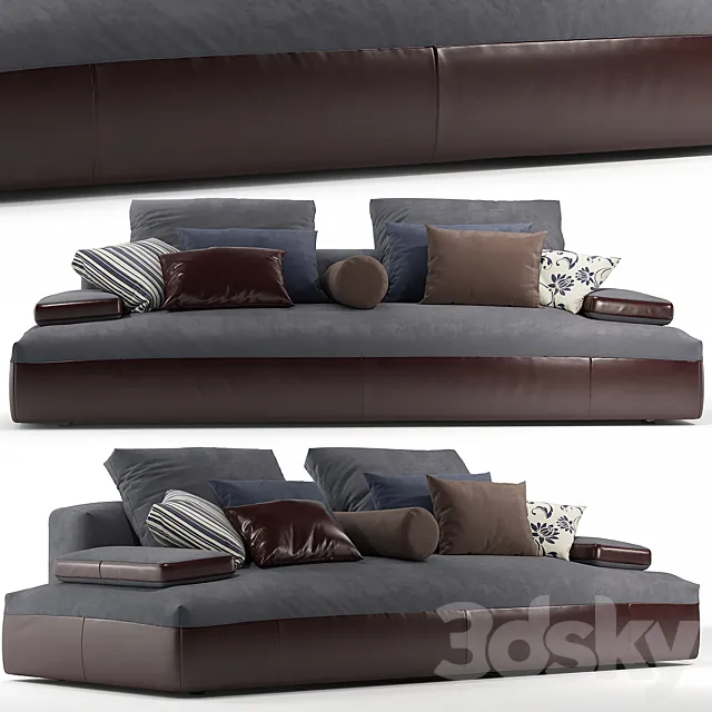 Sofa abcinterni glow in 3D Model