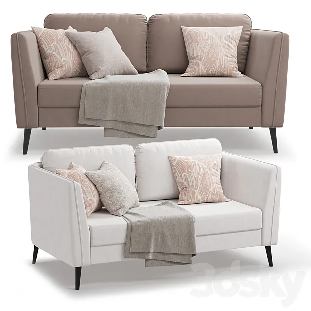 sofa Alicante mini 3D Model