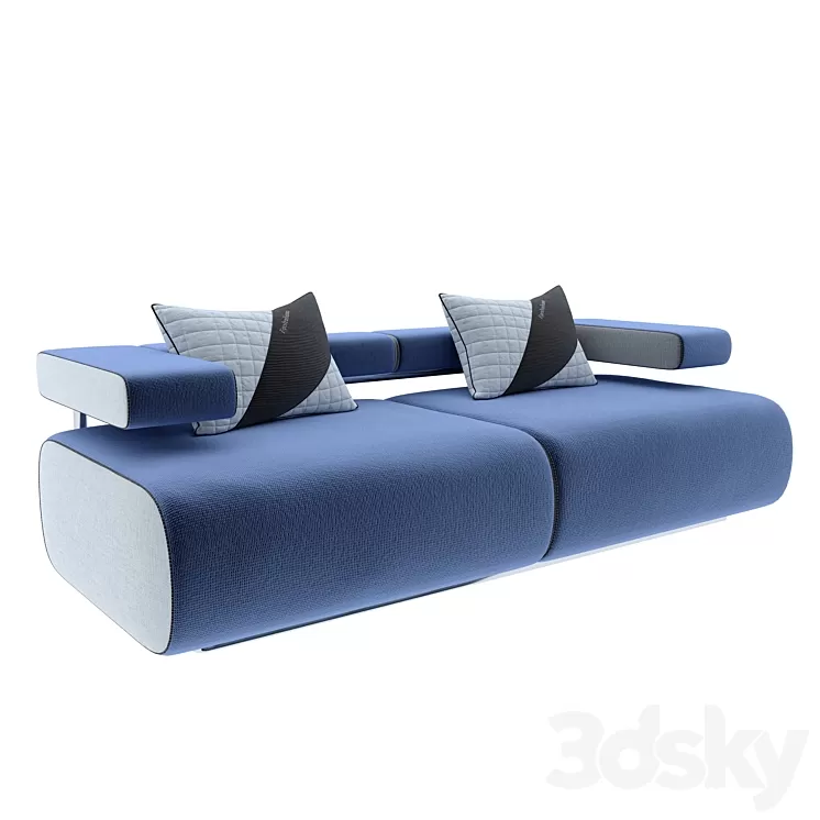 Sofa Alice Egoitaliano 3D Model
