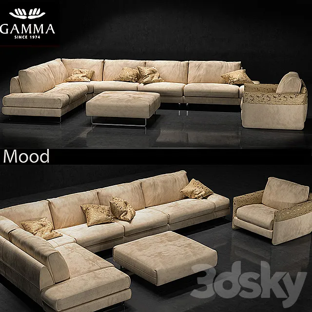 Sofa and Armchair Gamma Mood Free Download