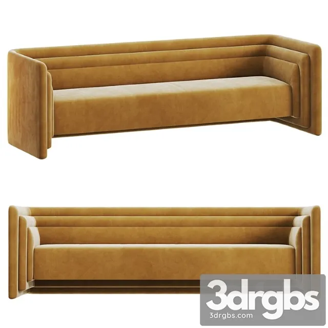 Sofa And Banquet Sant Herman By Fabrice Jouan 3D Model Free