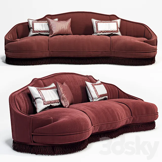 SOFA ANEMONE. GALIMBERTI NINO 3DModel