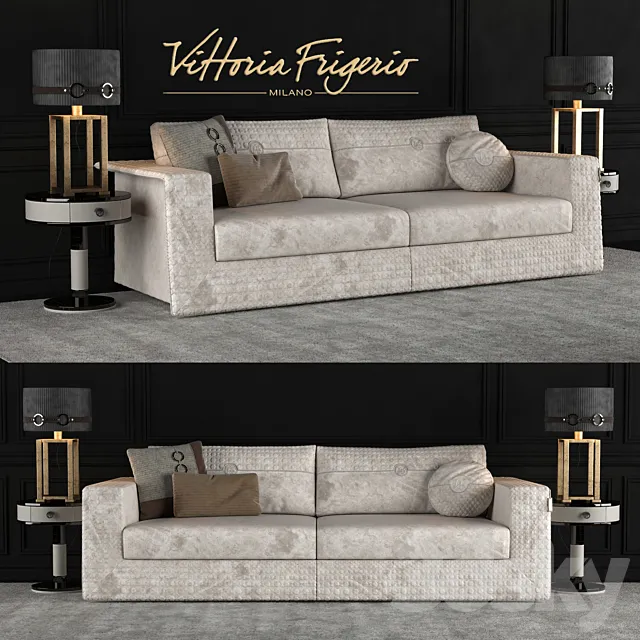 Sofa Appiani Vittoria Frigerio 3DModel