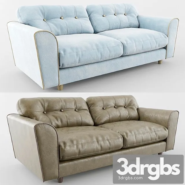 Sofa arden 2 3D Model Free