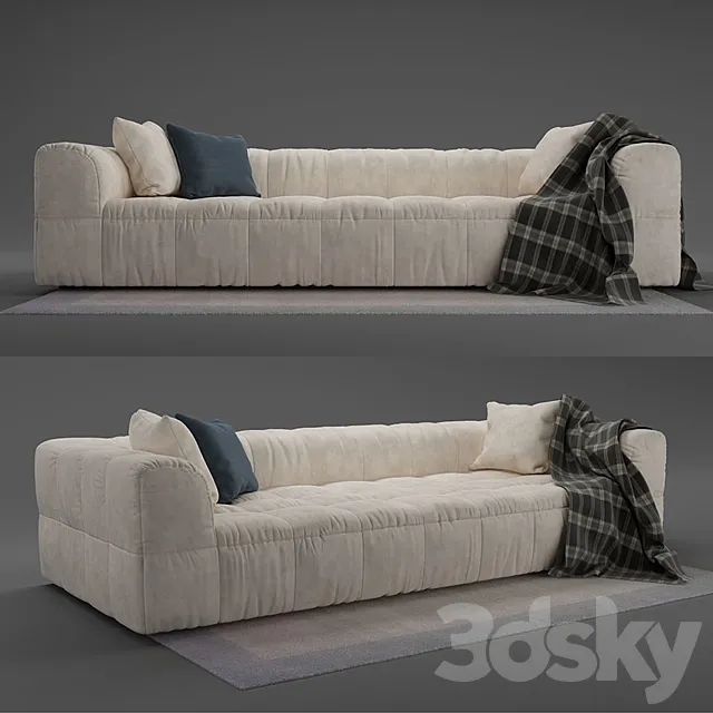 sofa Arflex STRIPS 3D Model