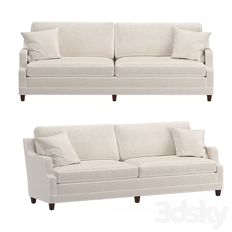 sofa Ashley 3D Model Free