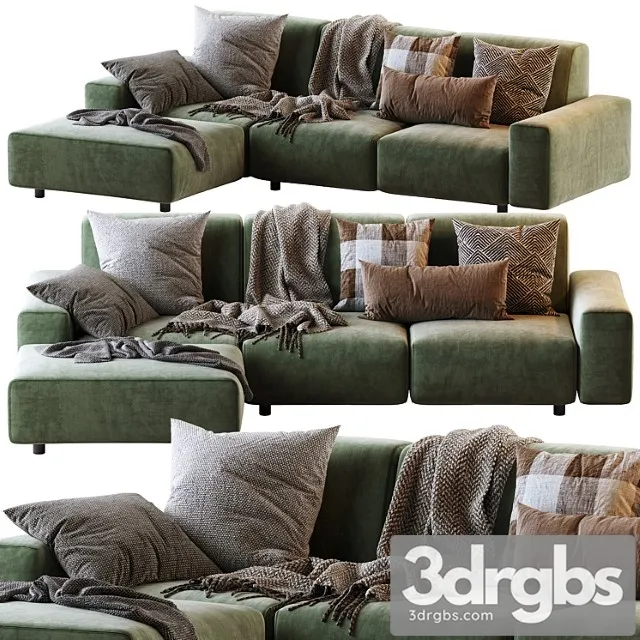 Sofa ASTON 3D Model Free
