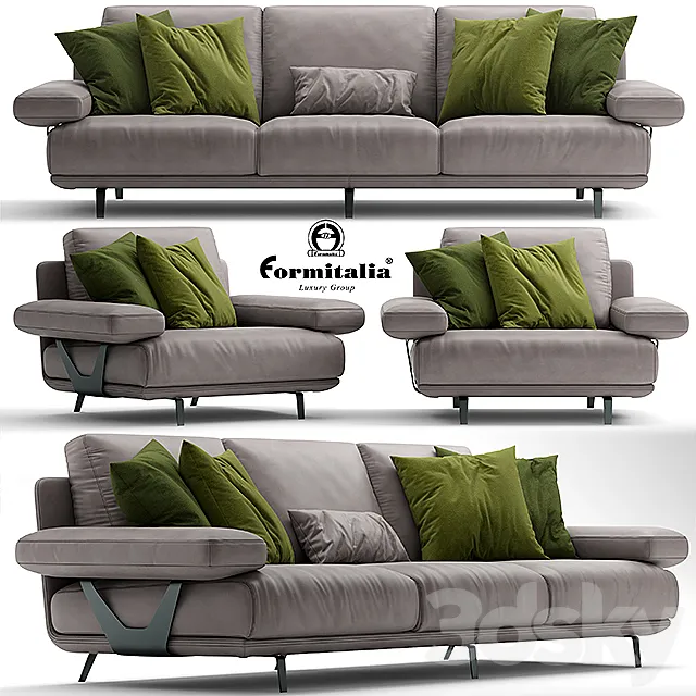 Sofa Aston Martin V127 3DModel