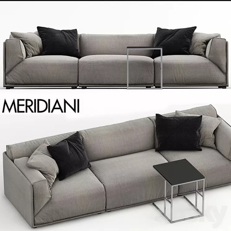 Sofa Bacon 2 3D Model