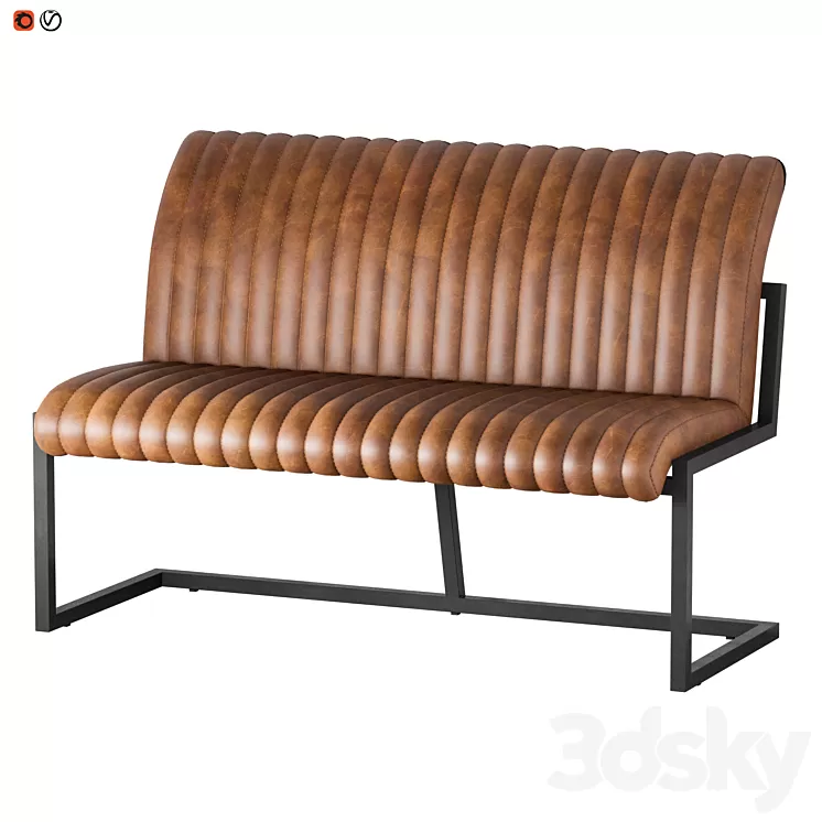SOFA BAR CHADRON 3D Model Free