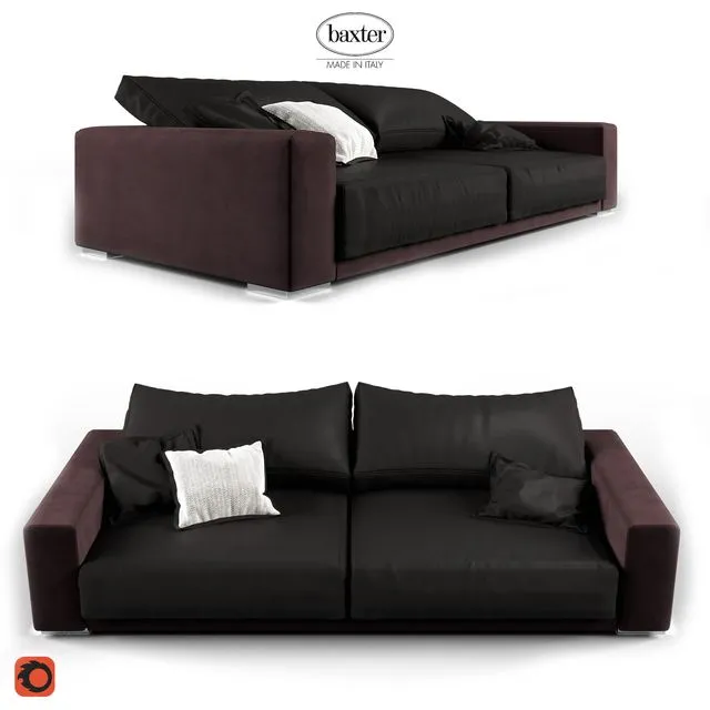 Sofa BAXTER BUDAPEST 3D Model