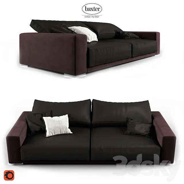 Sofa BAXTER BUDAPEST 3D Model