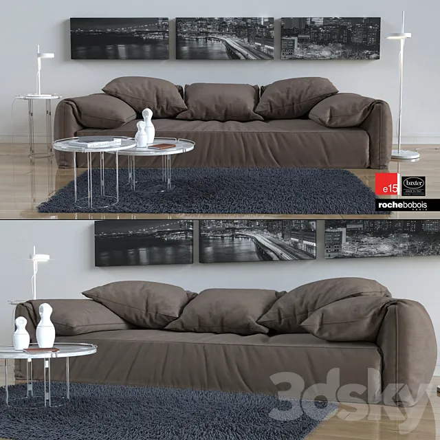 Sofa Baxter CASABLANCA 3D Model