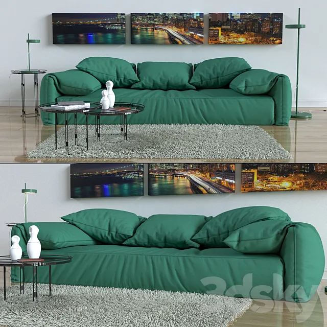 Sofa Baxter CASABLANCA 3DModel