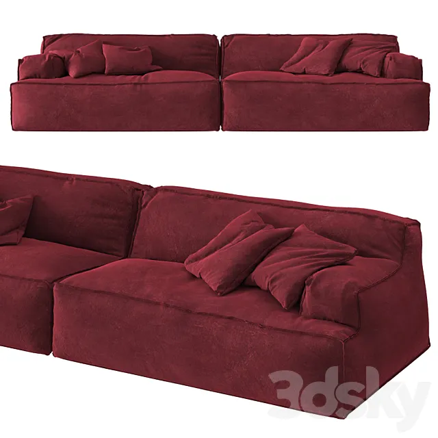 Sofa Baxter Damasco 3DModel