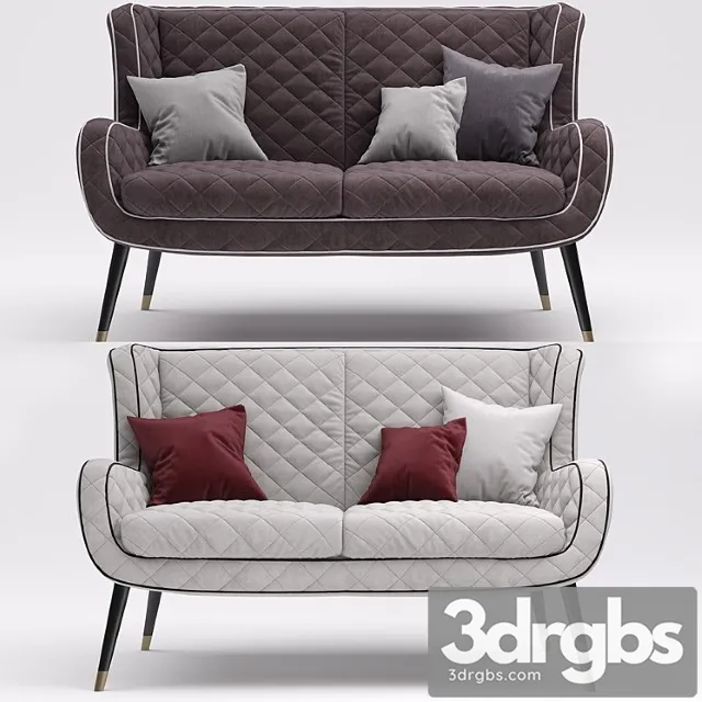 Sofa Baxter Dolly 3D Model Free