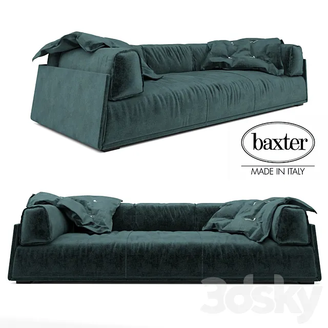 sofa baxter HARD & SOFT 3DModel