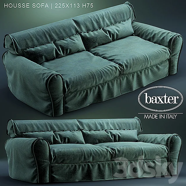 Sofa baxter HOUSSE SOFA 3D Model
