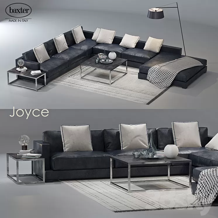 Sofa Baxter Joyce 3 3D Model