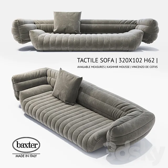 Sofa Baxter Tactile 3D Model