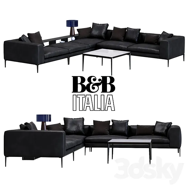 Sofa B&B Italia Michel 3DModel