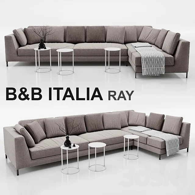 Sofa B&B ITALIA RAY 3DModel