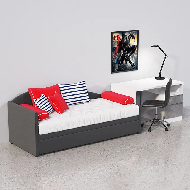 Sofa bed Anderssen HAGEN 3DModel