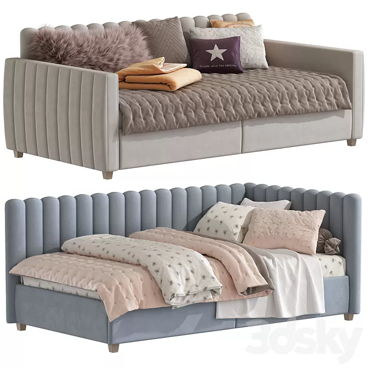 Sofa bed Brittany 278 3D Model Free