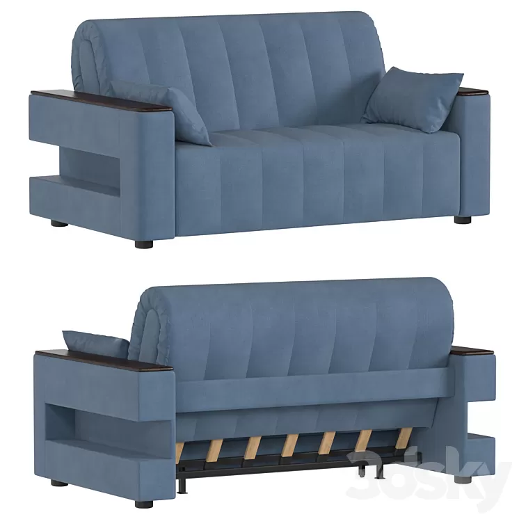 Sofa bed DREAMART Kansas 3D Model Free