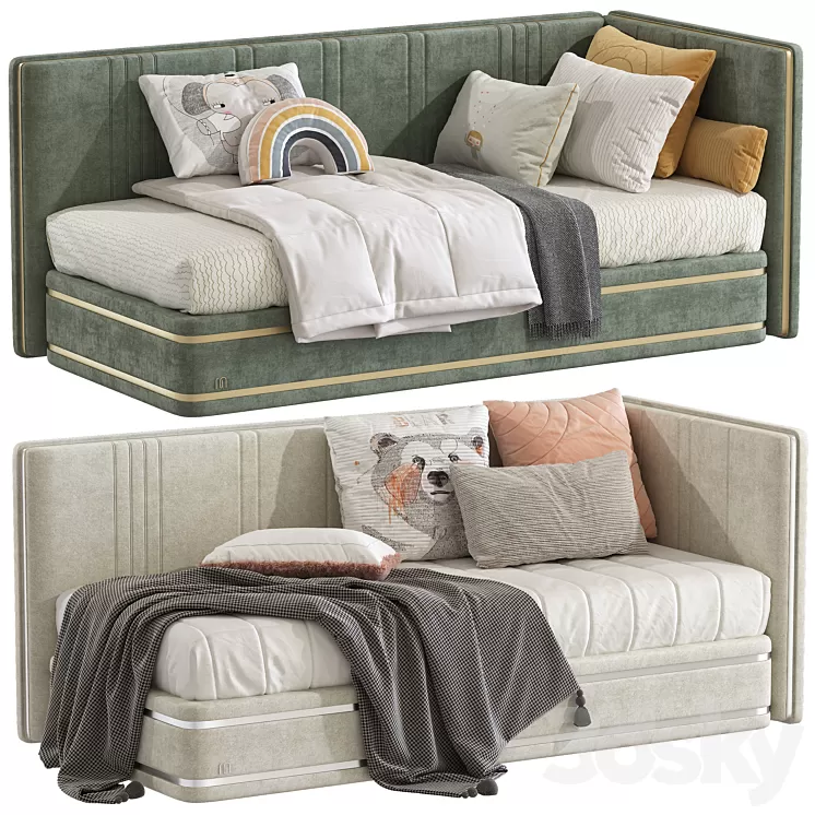 Sofa bed Micasa 262 3D Model Free
