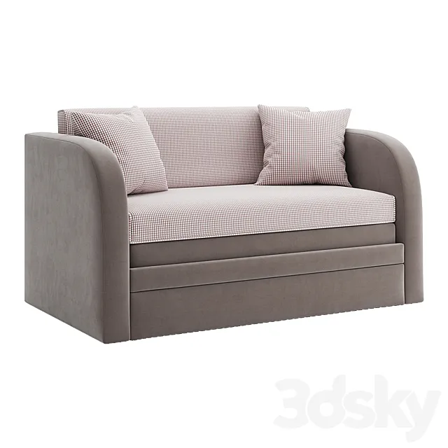 sofa bed Mini 3D Model