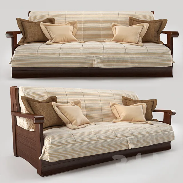 Sofa Bed Prestige Suite 3D Model