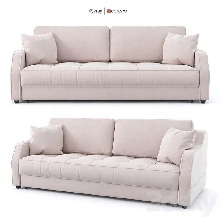 "Sofa - bed ""Rolf" 3D Model