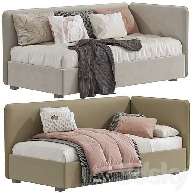 Sofa bed Romack Leonardo 387 3D Model