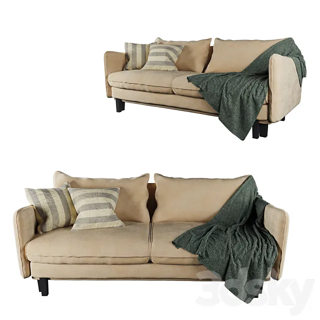 Sofa bed Scandica Isabel 3DModel
