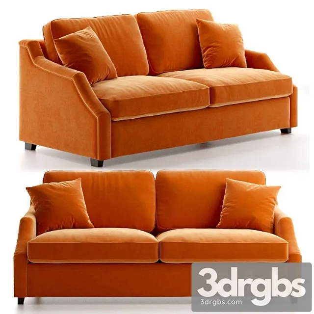 Sofa Bed Three Seater Windsor 1 3D Model Free
