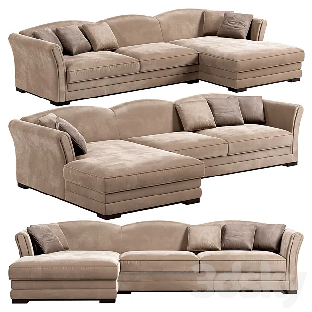 Sofa bed Tresor 3D Model