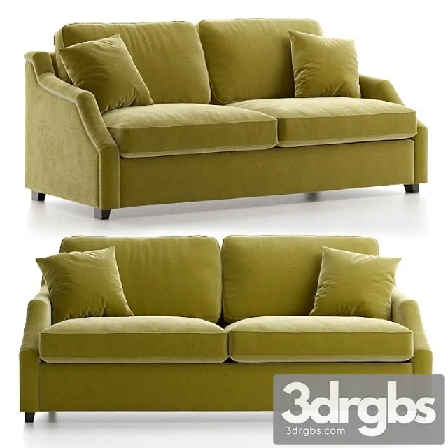 Sofa bed triple windsor with molding