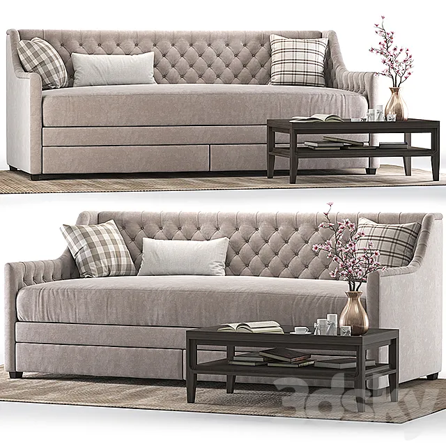 Sofa bed Wells 3DModel