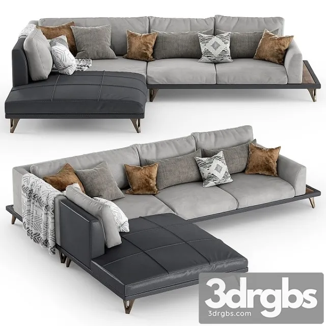 Sofa Bellotti Ezio Ares 3D Model Free