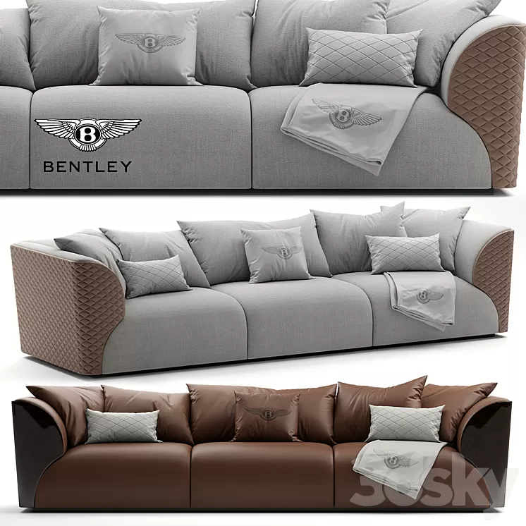 Sofa Bentley Home Winston Sofa 3D Model